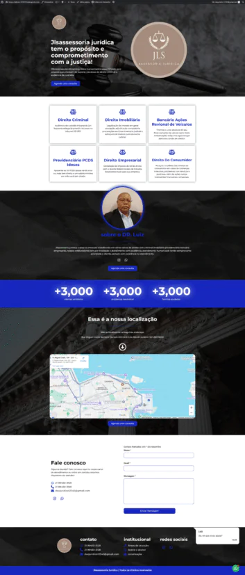 landing page | advocacia