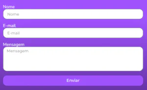 formulario de contato